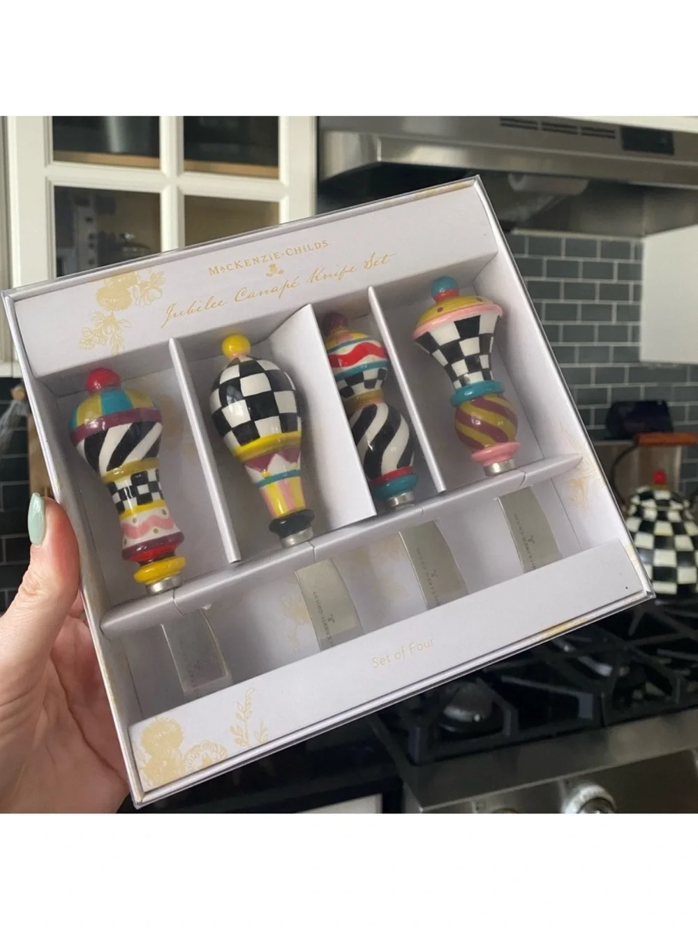 MacKenzie- Childs Spreader Set
